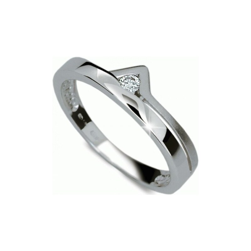 Danfil Zásnubní prsten s diamantem DF1565b