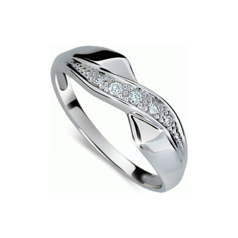 Danfil Krásný prsten s diamanty DF1915b