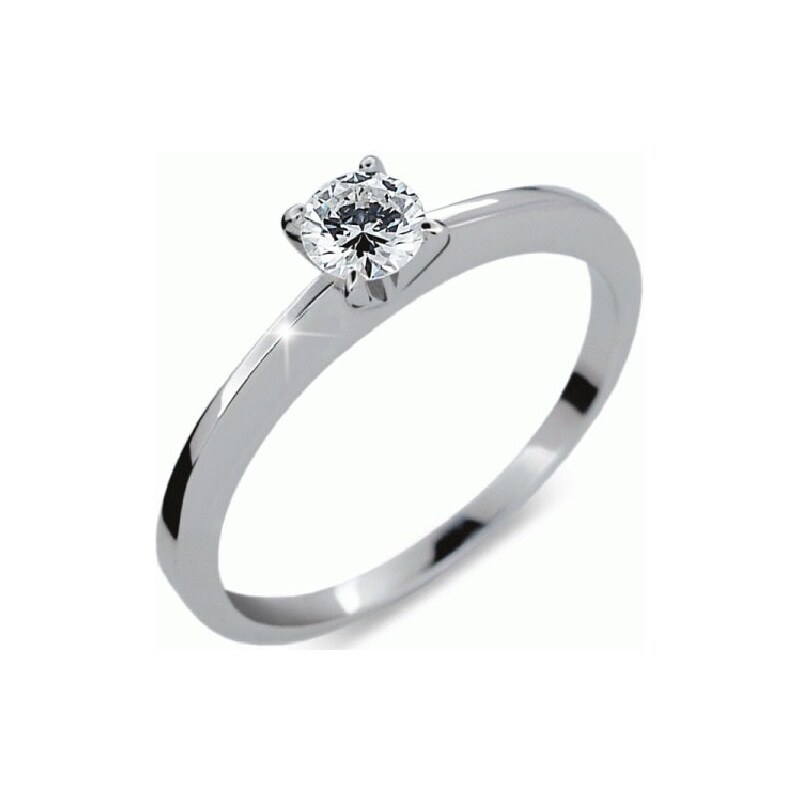 Danfil Luxusní zásnubní prsten s diamantem DF1232b