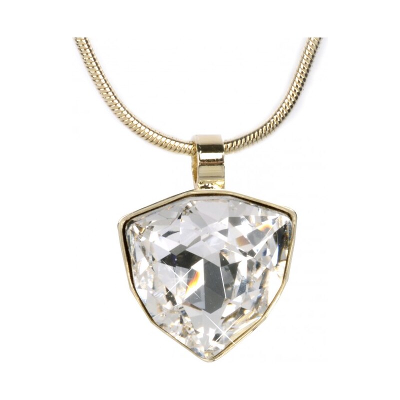 Troli Zlatý náhrdelník Trilliant Crystal