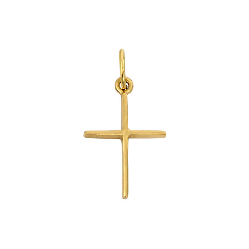 Brilio Zlatý přívěsek křížek 241 001 00881 - 0,35 g