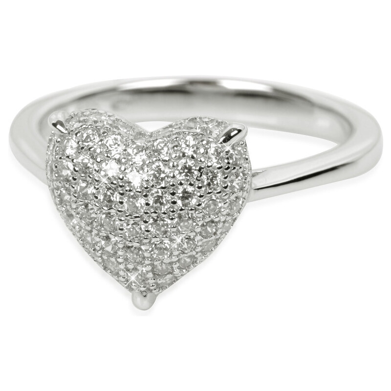 Silver Cat Stříbrný prsten s krystaly SC004