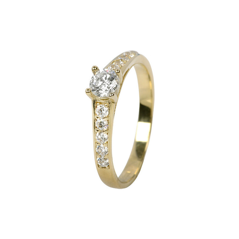 Brilio Dámský prsten s krystaly 229 001 00668 - 1,85 g