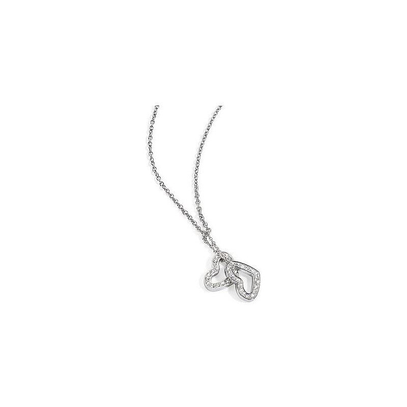 Morellato Ocelový náhrdelník se srdíčky Abbraccio SABG05