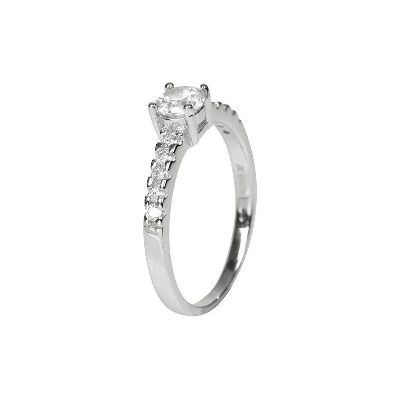 Selilya Silver Stříbrný zásnubní prsten prsten SRJ06
