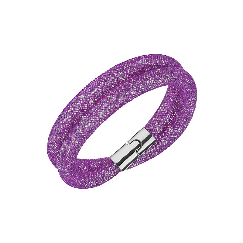 Swarovski Fialový dvojitý náramek Stardust Light Purple 5184791