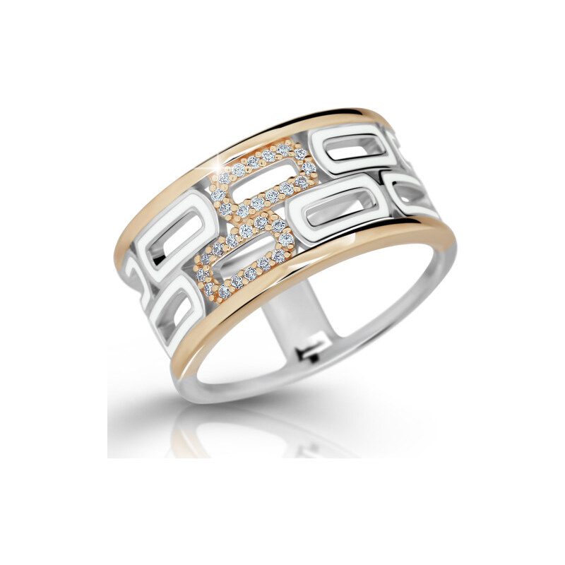 Modesi Exklusivní stříbrný prsten M11074