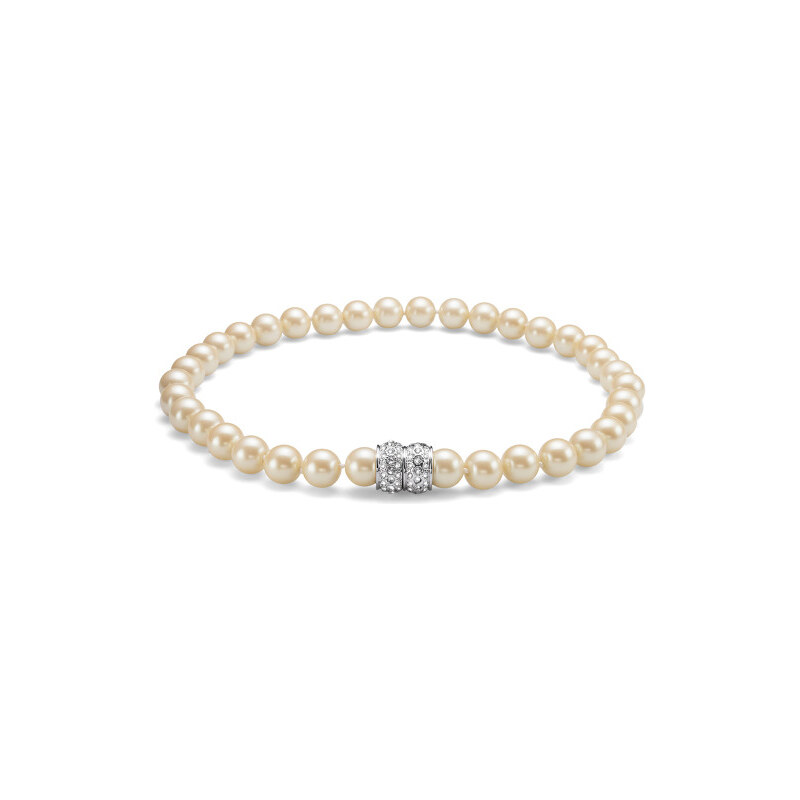 Oliver Weber Luxusní náhrdelník z perel Swarovski Lucent 11619 CRE