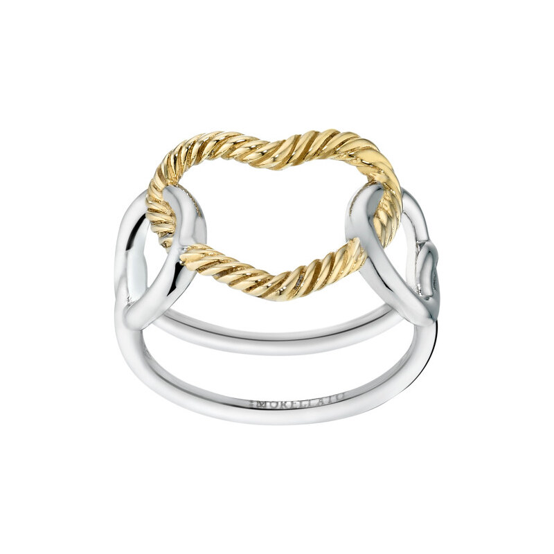 Morellato Ocelový bicolor prsten SAGX16