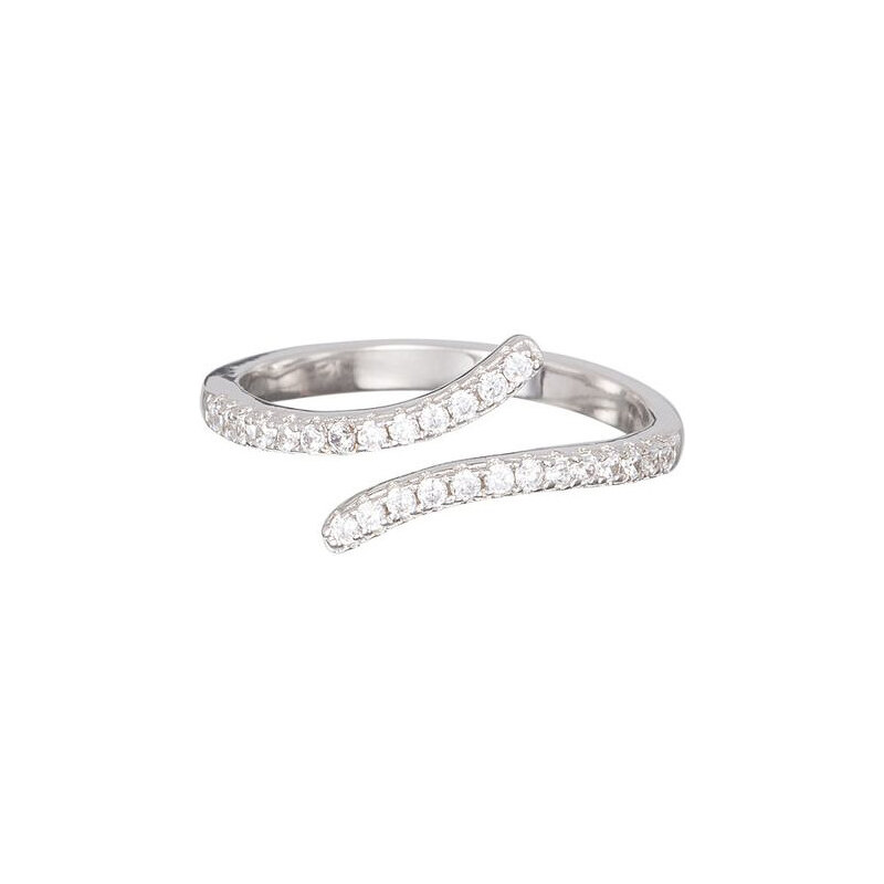 Preciosa Stříbrný prsten s krystaly Tiny 5119 00