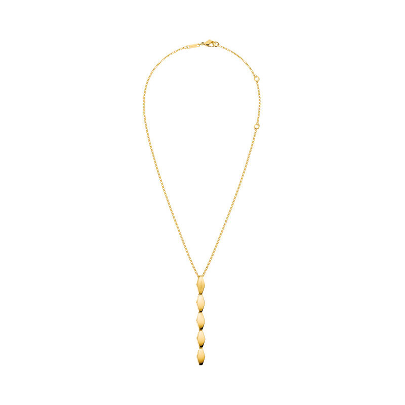 Calvin Klein Zlatý náhrdelník Snake KJ5DJN100100
