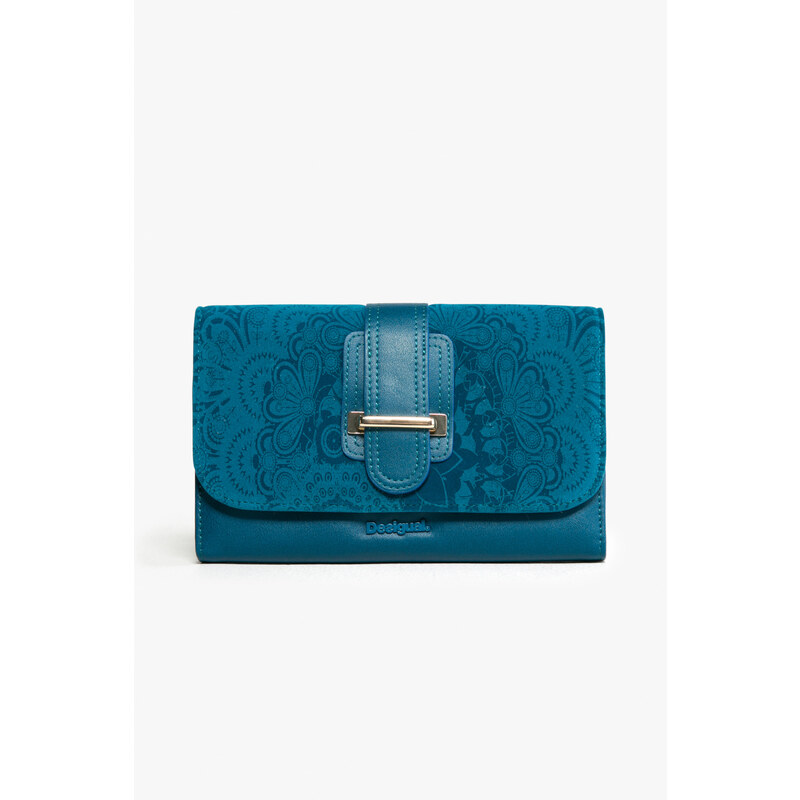 Desigual modrá peněženka Lengueta Velvet