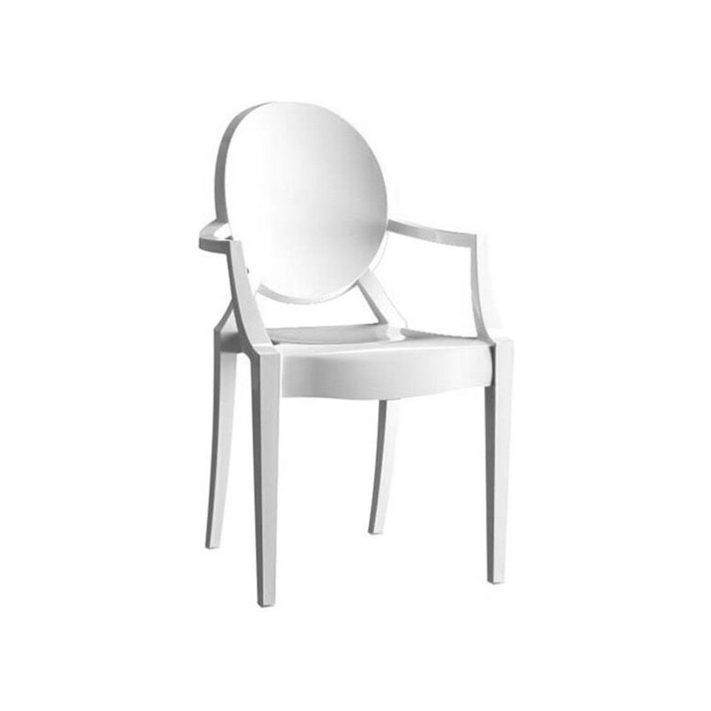 Židle Louis Ghost od KARTELL (bílá)