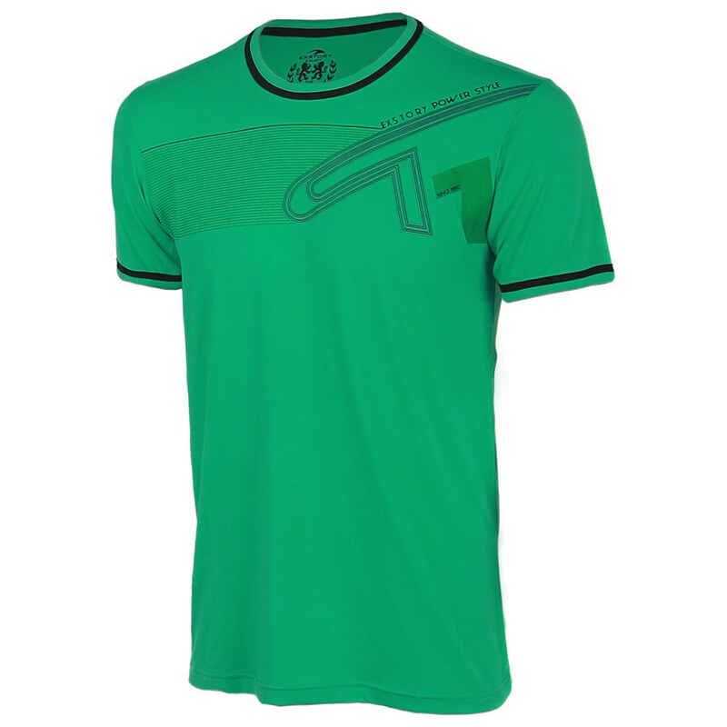 TopMode Pánské sportovní tričko zelená