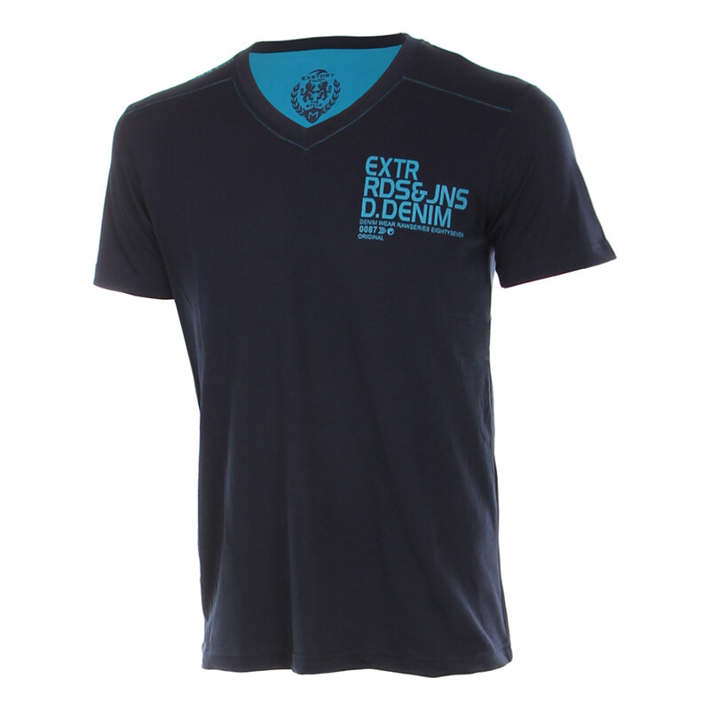 TopMode Pánské tričko (tmavě modrá, M)