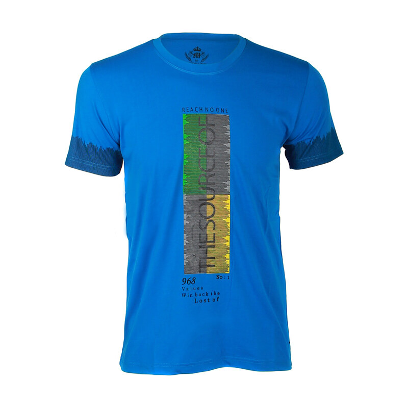 TopMode Pánské tričko (tmavě modrá, XL)