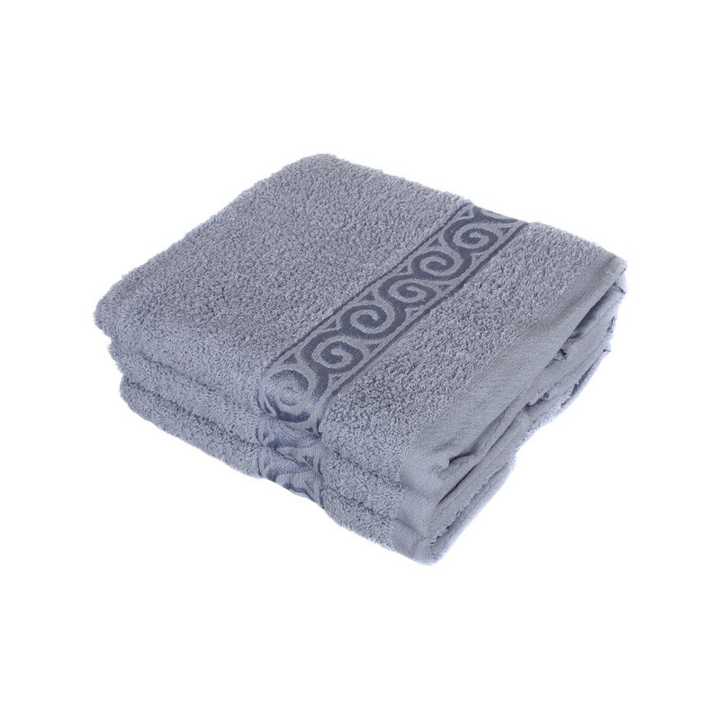 TopMode Froté ručník se vzorem Celtic (šedá)