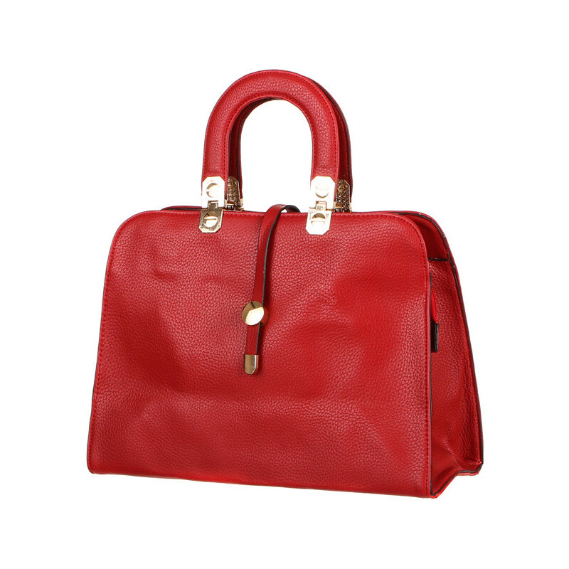 YooY Krásná elegantní kabelka do ruky (červená)