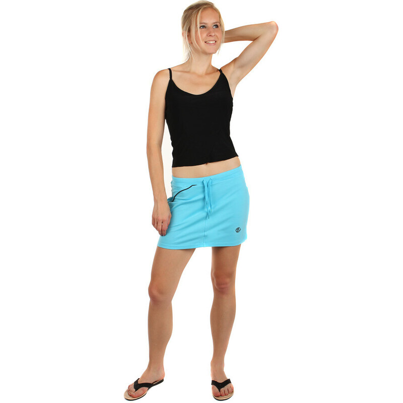 YooY Krátká dámská sportovní sukně (modrá, L)