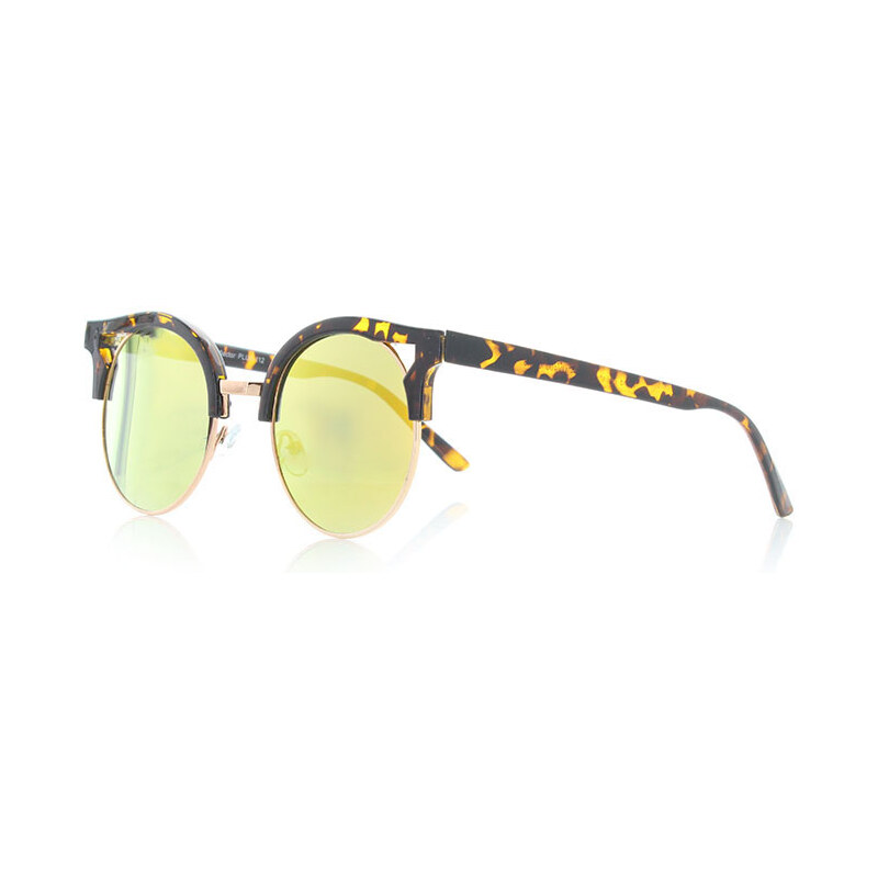 Rayflector Hnědo-žluté sluneční brýle Mindia