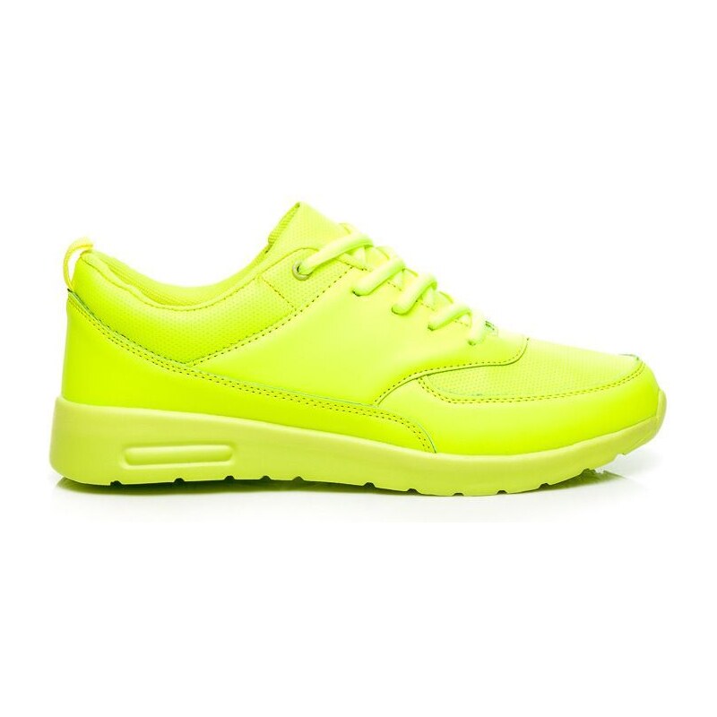 CNB Neonové žluté sportovní boty