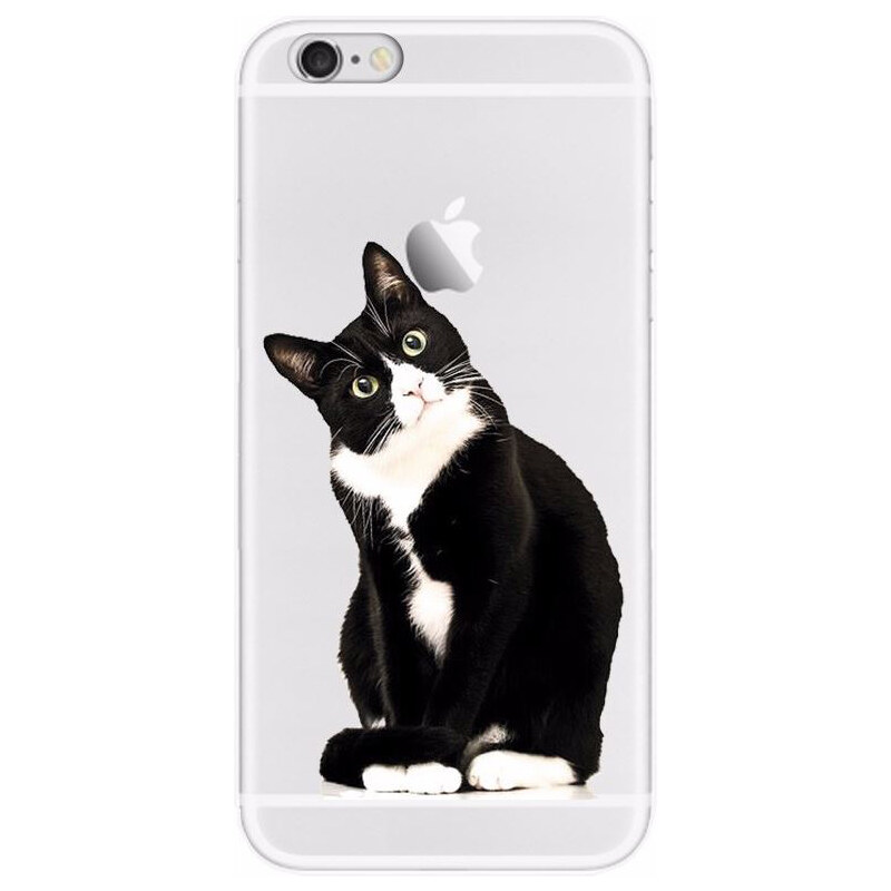 Kryt Black cat iPhone 6, 6s