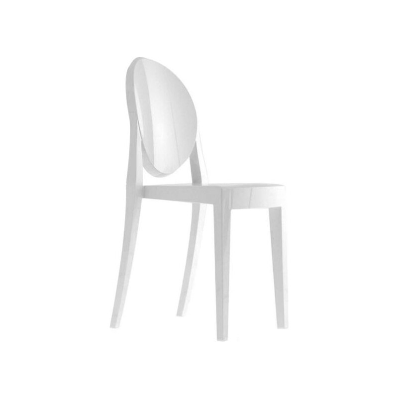 Židle Victoria Ghost od KARTELL (bílá)