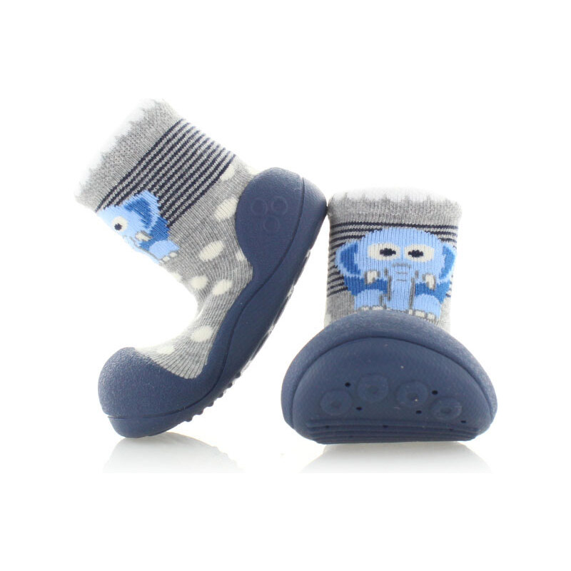 Détské tmavě modré boty Attipas Zoo
