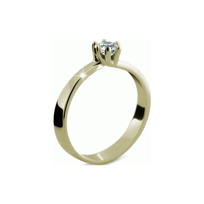 Danfil Luxusní zásnubní prsten s diamantem DF1960z