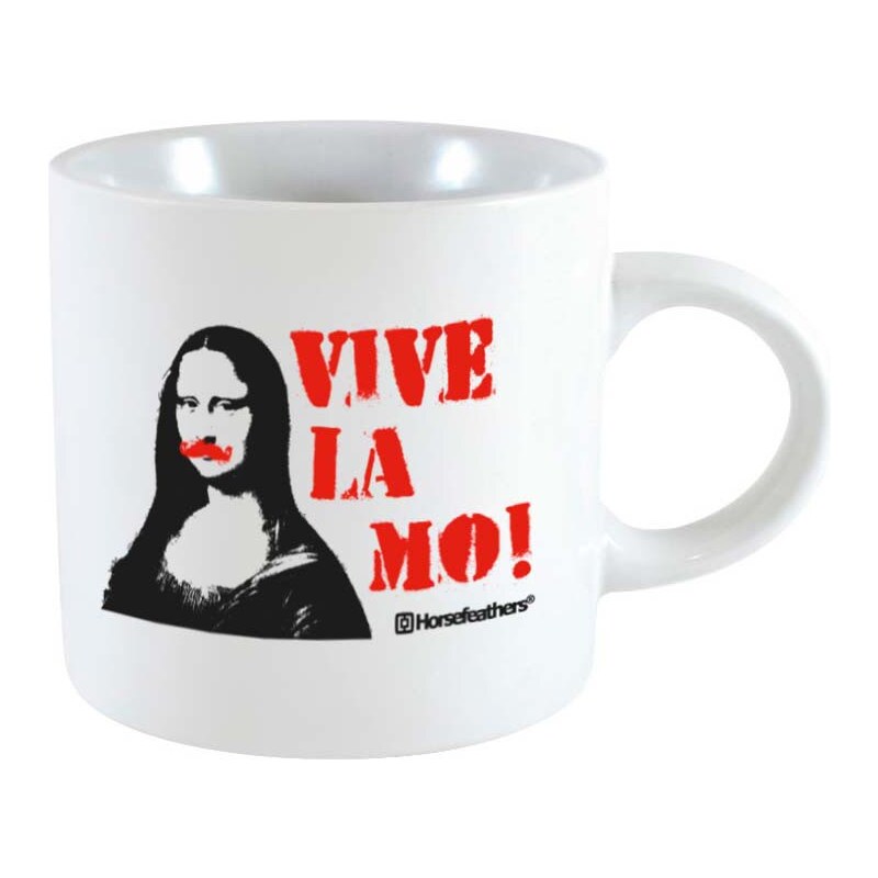 Horsefeathers Monalisa Cup white