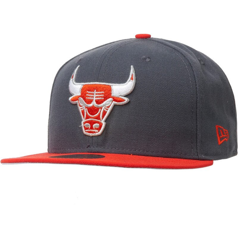 New Era Chicago Bulls 59Fifty Multipop 2 graphite/red