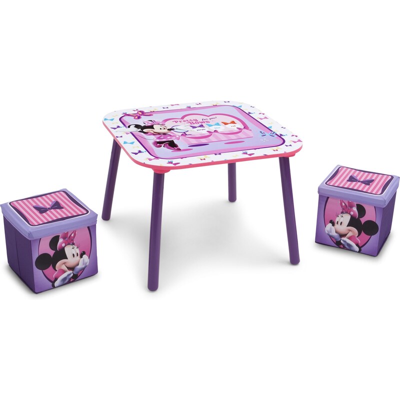 Delta Dětský stůl s taburety Minnie
