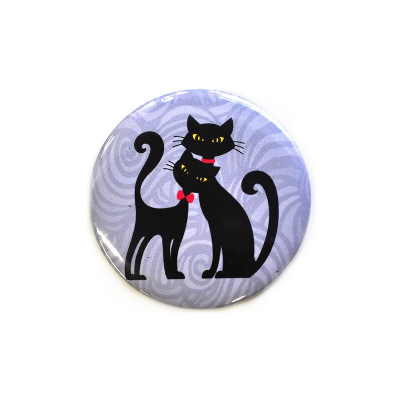 Vysněné kabelky Zrcátko do kabelky - Cats In Black