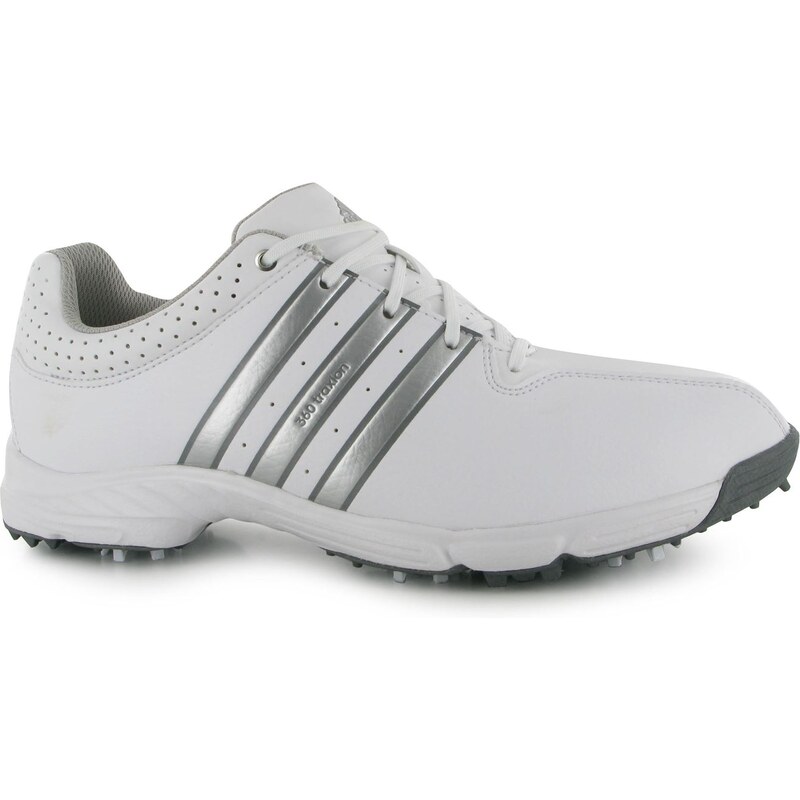 adidas 360 Traxion Golf Shoes dětské Boys White
