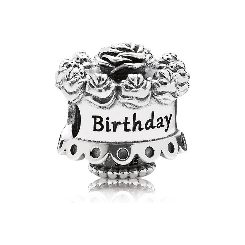 Pandora Stříbrný korálek Happy Birthday 791289