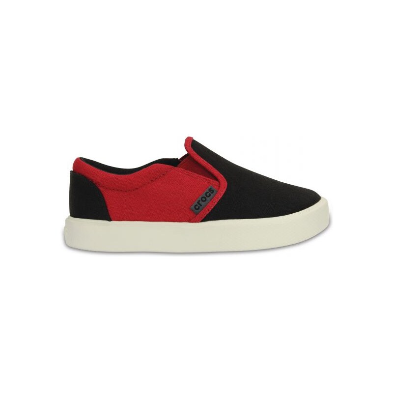 Crocs CitiLane Slip-on Sneaker Kids 24-25 (C8) / Black/Pepper