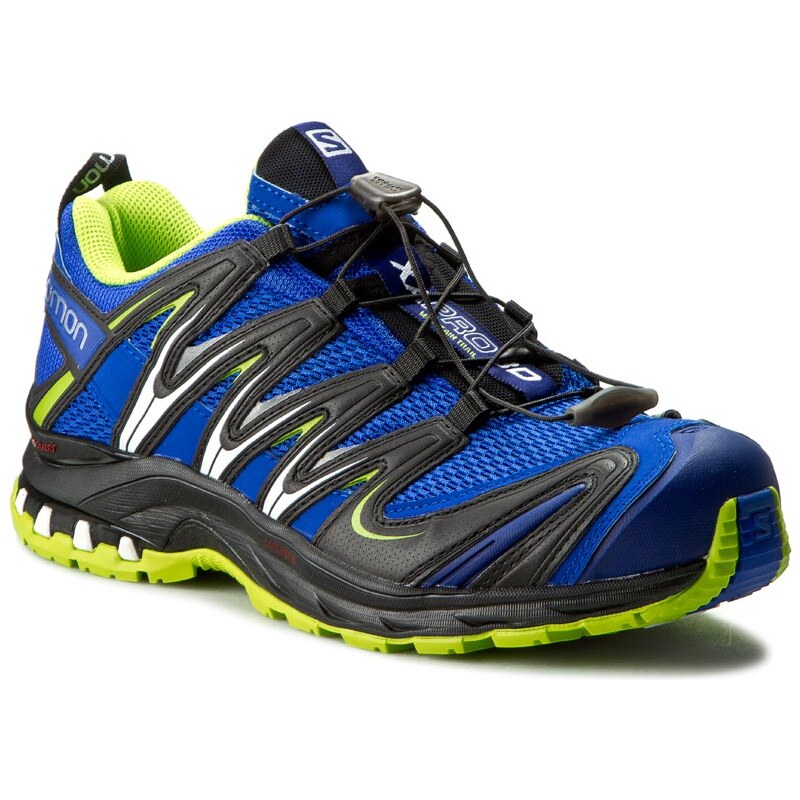 Trekingová obuv SALOMON - Xa Pro 3D 379207 26 V0 Cobalt/Process Blue/Granny Green