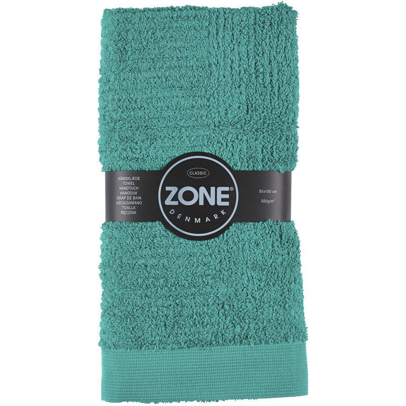 Zelený ručník Zone Classic 100x50 cm
