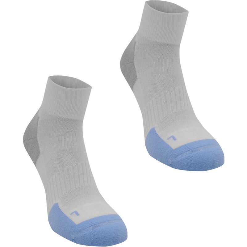 Ponožky Hind Running Supportive Cushioning 2 Pack dám. bílá/modrá