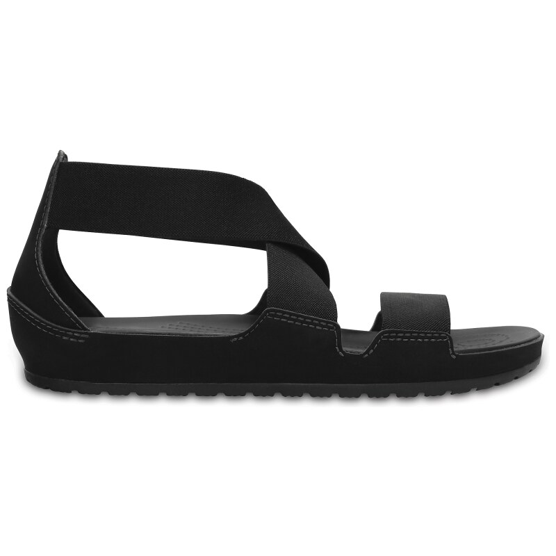 Crocs Anna Ankle Strap Sandal - Black