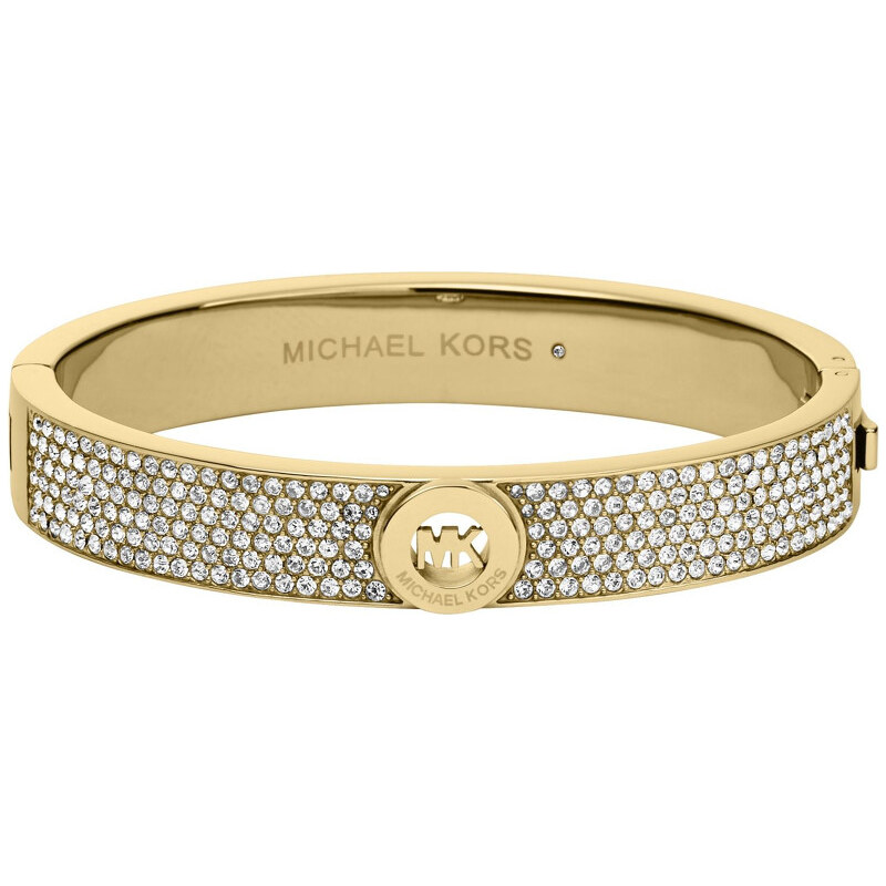 Michael Kors Luxusní pozlacený náramek s krystaly MKJ3998710