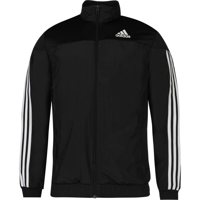 Sportovní bunda adidas Club pán. černá/bílá