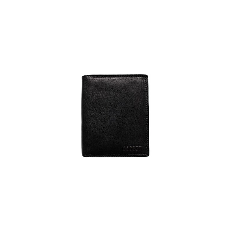 Famito Pánská kožená peněženka 4402 Cosset Vitto černá