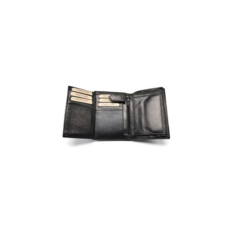Lagen Pánská kožená peněženka V-2105 černá