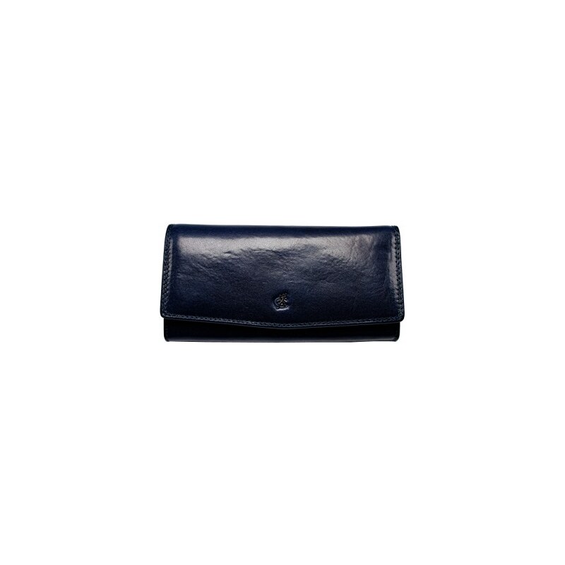 Famito Dámská kožená peněženka 4466 modrá