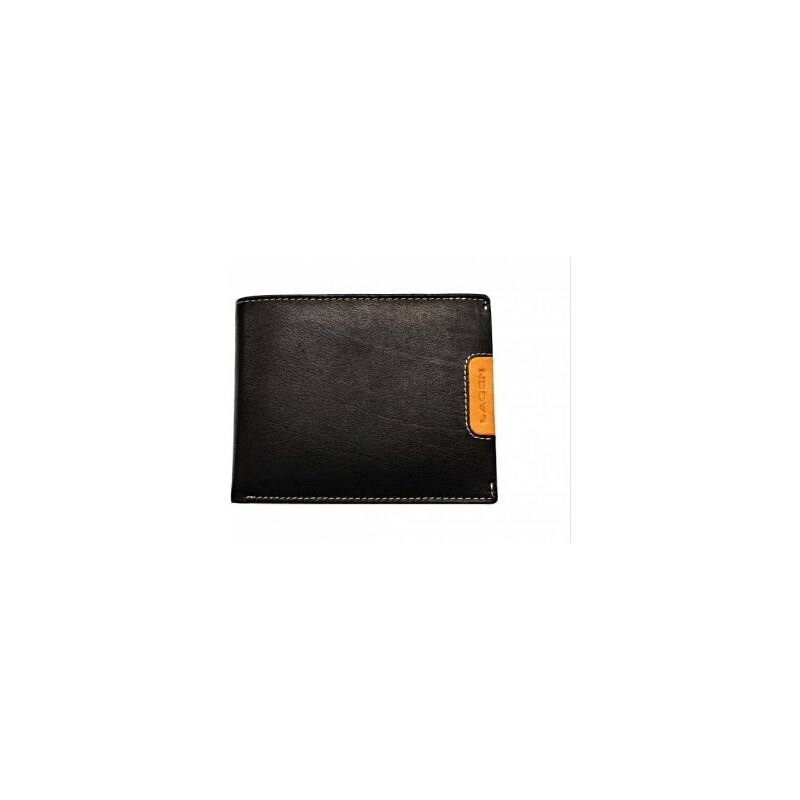 Lagen Pánská kožená peněženka 615196 Black