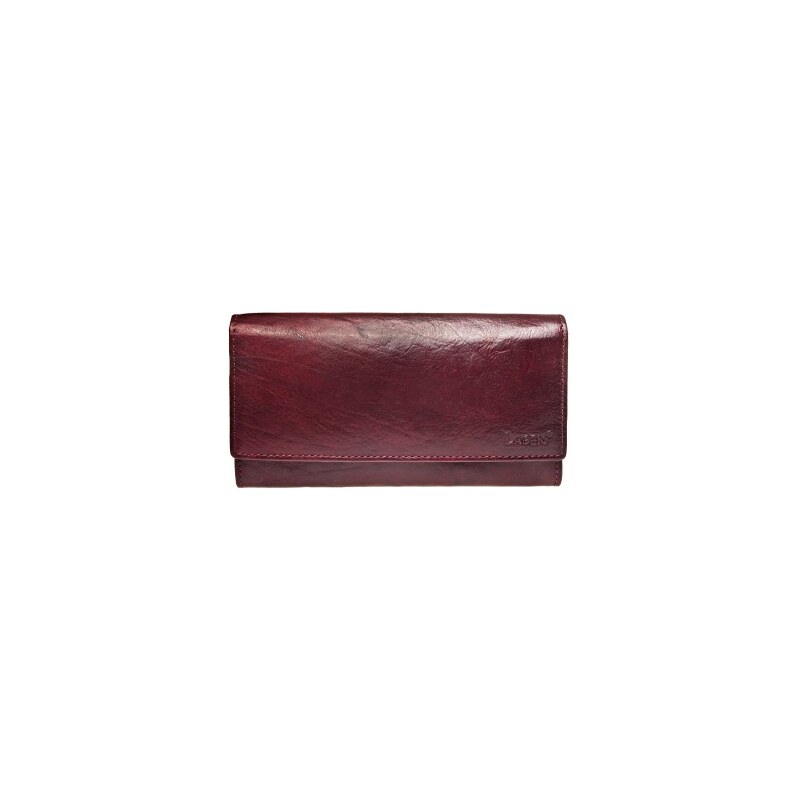 Lagen Dámská kožená peněženka V-240/T vínová