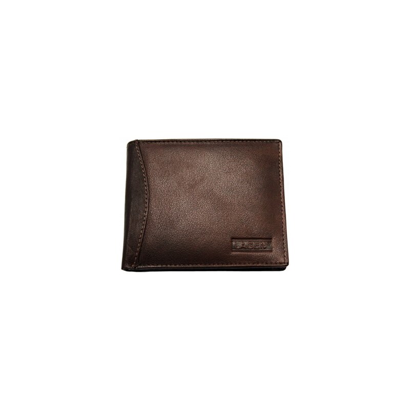 Lagen Pánská kožená peněženka W-8120 hnědá