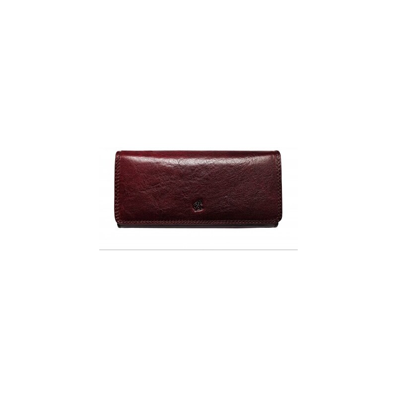 Famito Luxusní dámská kožená peněženka 4467 fialová