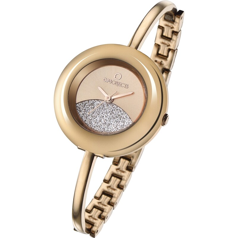 Ops! Objects bronzové hodinky Glitter